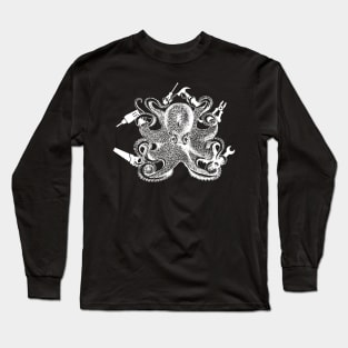 Handyman Octopus Long Sleeve T-Shirt